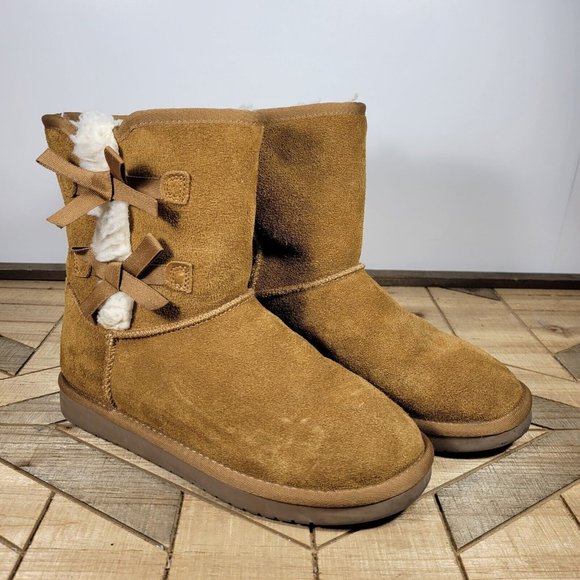 Koolaburra Shoes - Koolaburra By UGG Victoria Short Boots 1019372 Size US 5 EUR 37 Fits Women SZ 6